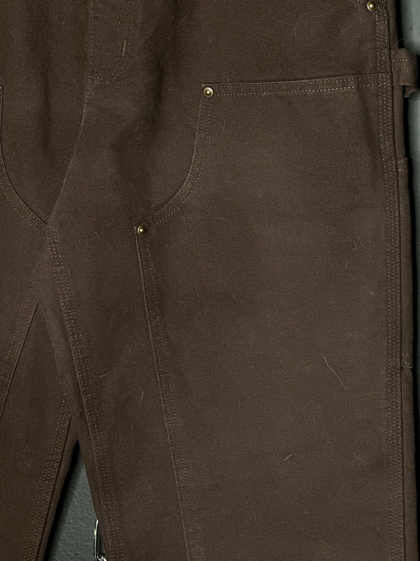 (32) Carhartt Double Knee Brown Pants