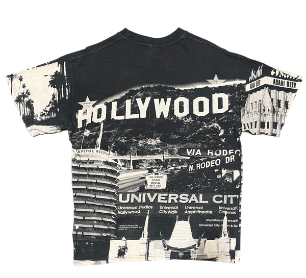 (L)Vintage AOP Hollywood T-Shirt
