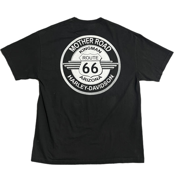 (XL)Vintage Harley Davidson Route 66 T-Shirt